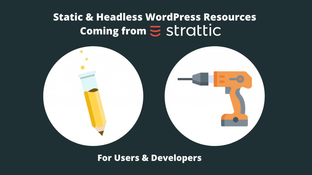 Pencil and Power Tool Showing User and Developer Resources